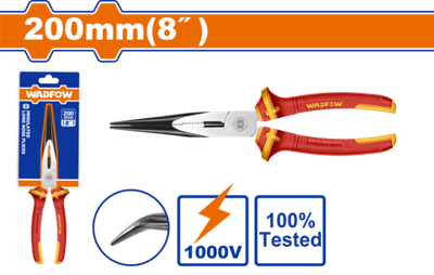 Изолированные плоскогубцы с изогнутым концом