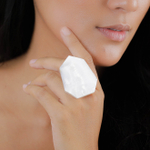 Кольцо Nature Bijoux, Pacifique, разъемное, с накладкой из перламутра, NB26.1-19-25996 (белый)