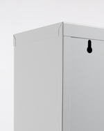 Полка для обуви Rox 5 дверей металл серый