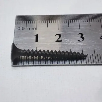 Шуруп - саморез 3,5*32мм универсальный - 50 штук (по металлу, дереву, гипсокартону) шлиц Ph-2 (цвет - черный)