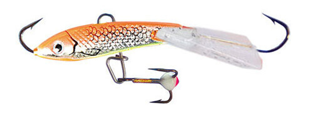 Балансир Lucky John Fin №4 с тройником (60мм, 11гр)