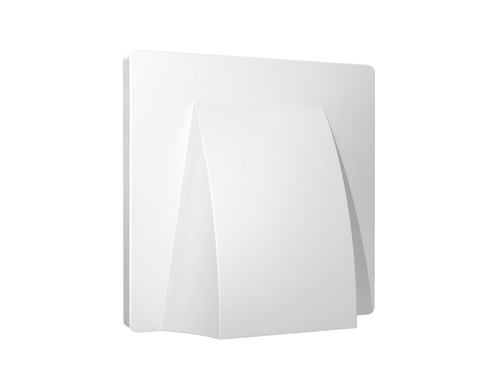 AP1358 Лицевая панель ALFA (Белый матовый) для вывода кабеля QUANT