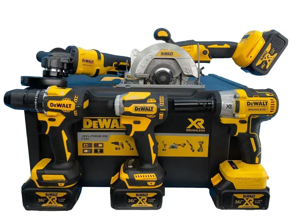 набор аккумуляторного инструмента 9в1