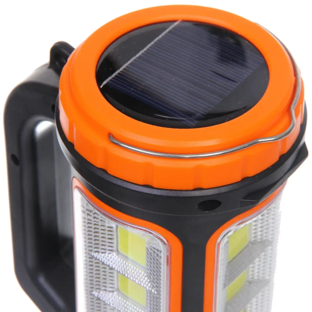 Фонарь ручной 5 режимов 1LED+COB, аккумуляторная батарея 1500mAh USB MH818C