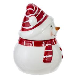 GAEM Емкость для сыпучих продуктов "Снеговик", 350 мл, L10 W10 H15 см