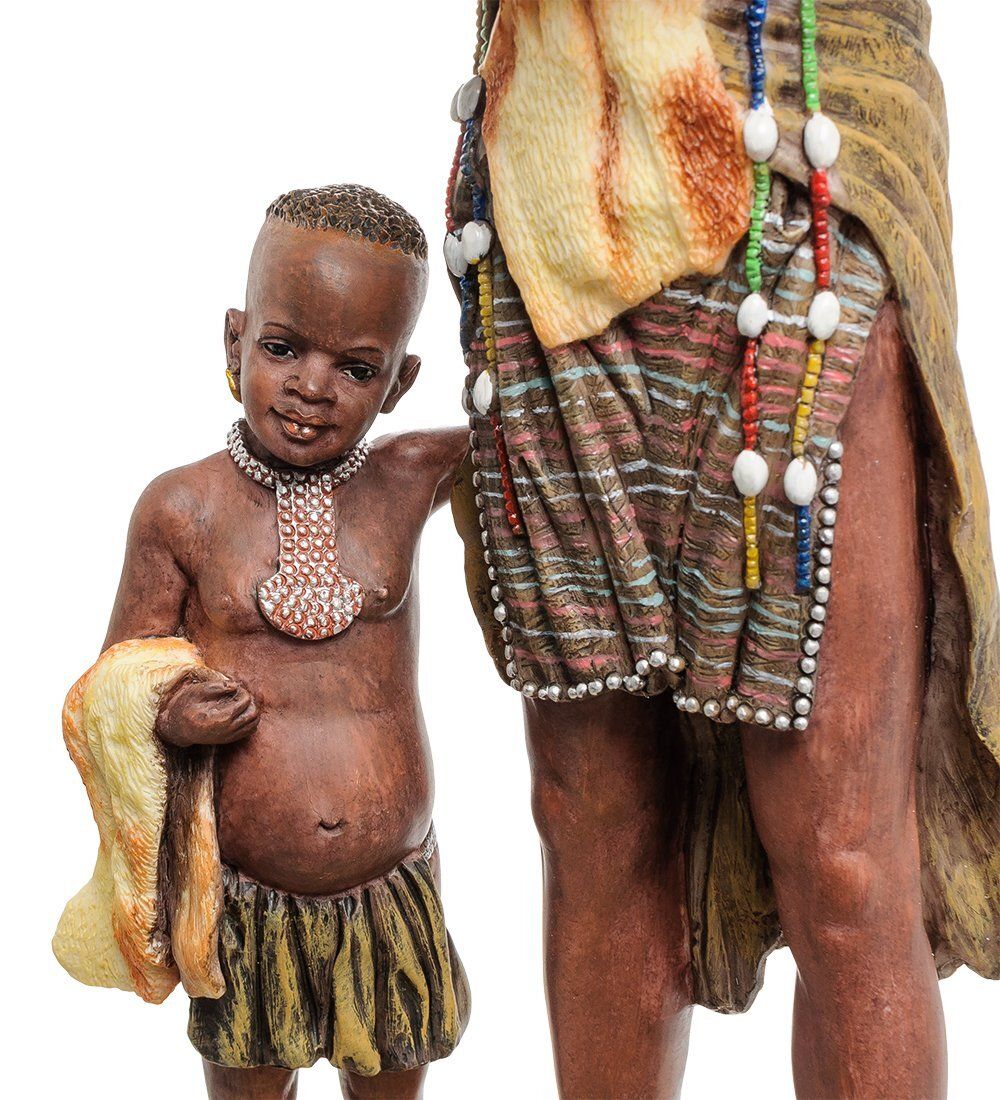 Veronese WS-728 Статуэтка «Африканка с детьми»