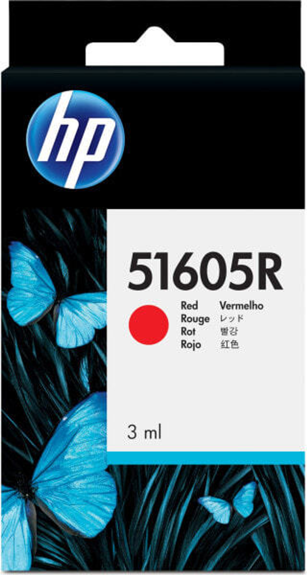 HP 51605R струйный картридж Подлинный Красный 1 шт