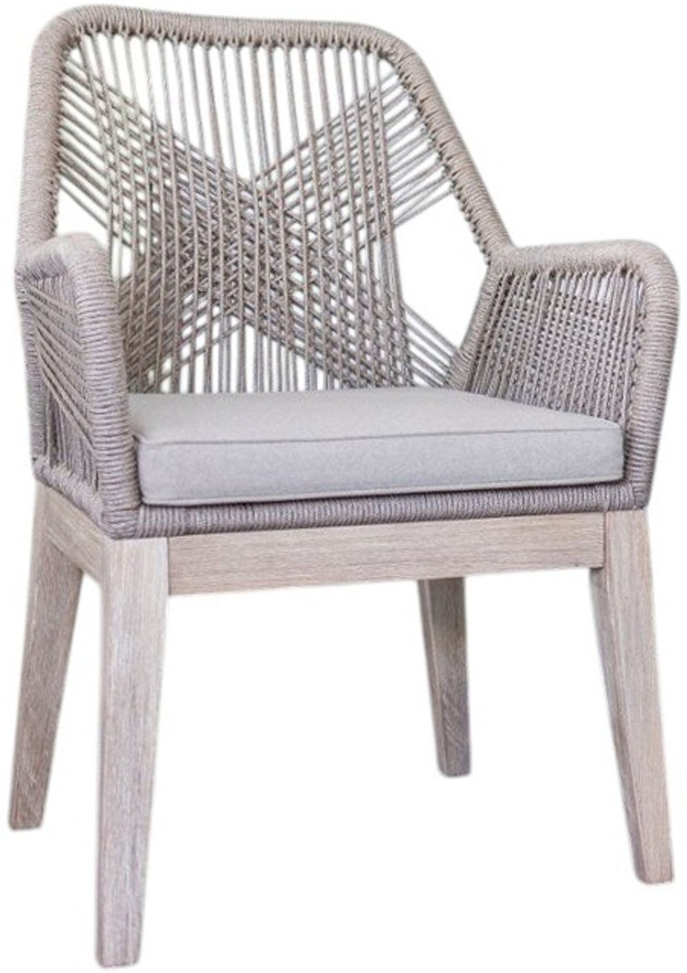 Кресло деревянное плетеное Belle