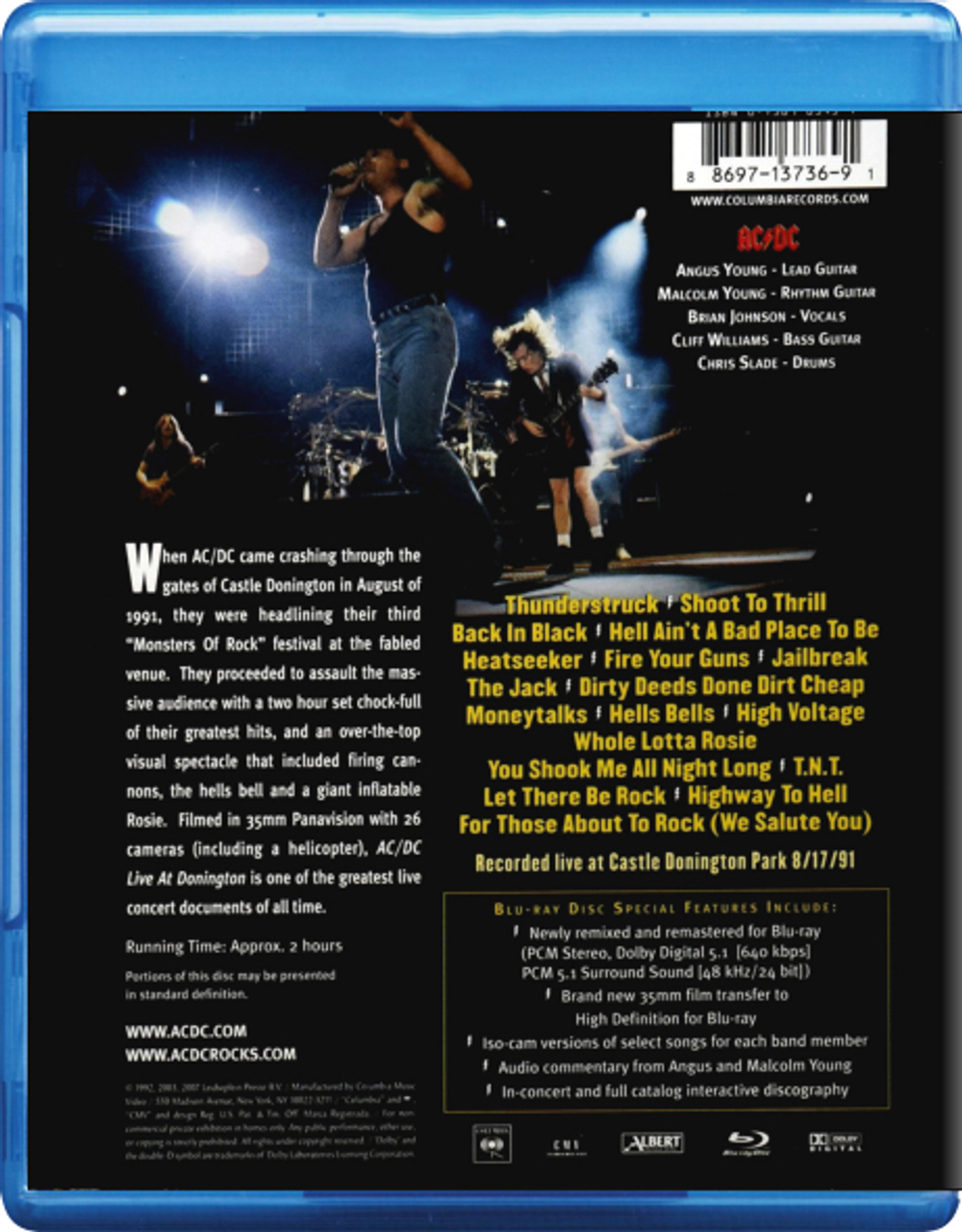AC/DC / Live At Donington (Blu-ray)