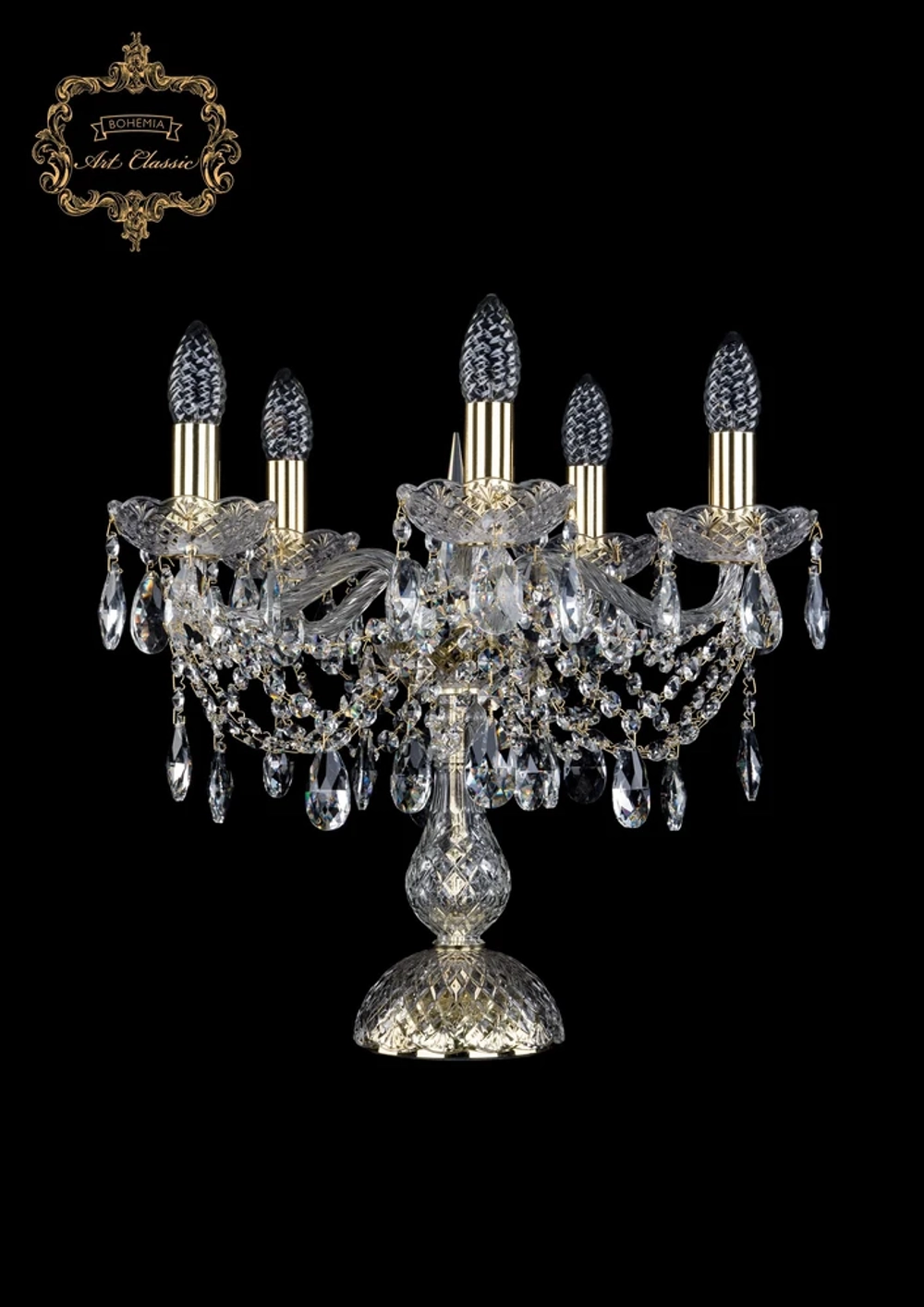 Декоративная настольная лампа Art Classic 12.21.5.141-37.Gd.Sp