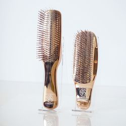 S-HEART-S Расческа Scalp Brush Gold с короткой ручкой