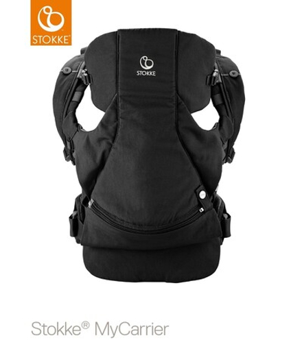 Рюкзак-переноска Stokke MyCarrier 3 в 1 Black, черный