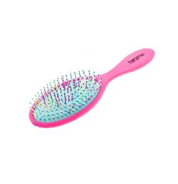 Щетка массажная Harizma Rainbow, большая, пурпурная (h10639-1616)