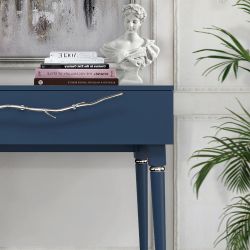 Консоль Арт Колор matte Классик Сильвер Королевский синий матовый