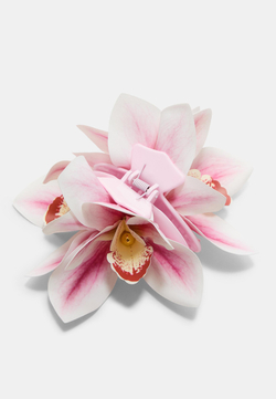 STRADIVARIUS Заколка для волос с цветком, розовый