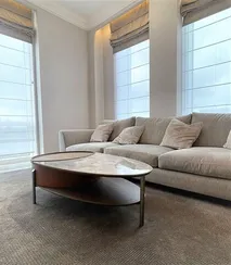 Стол журнальный 9682, 131х73х41 см, экокожа, керамика