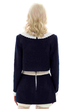 Воротник с бисером