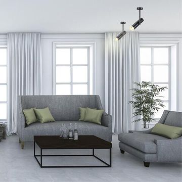 370573 OVER NT19 410 черный Накладной светильник IP20 GU10 50W 220V BATRA