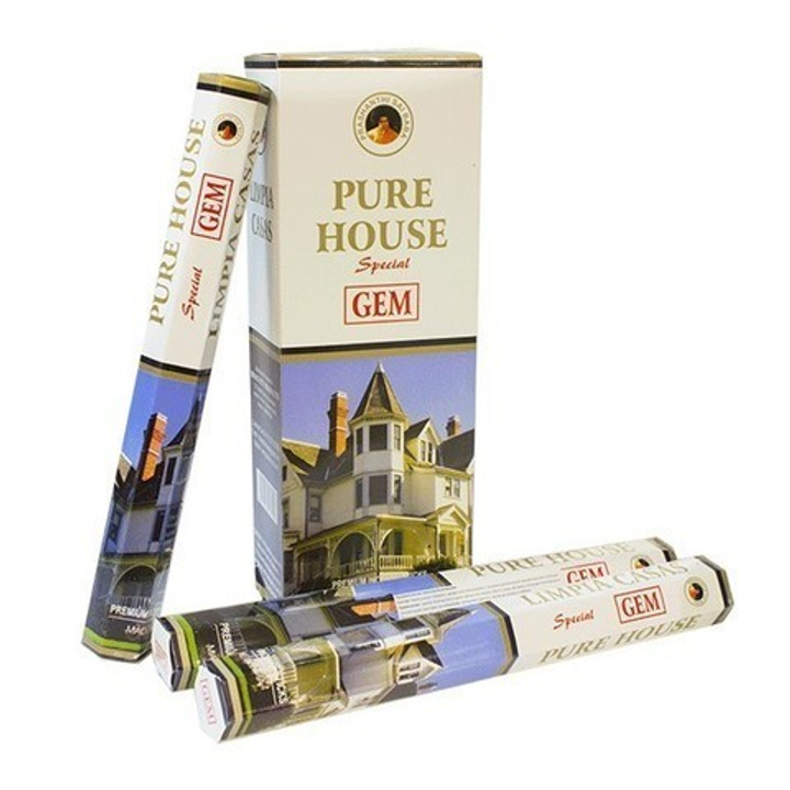 Ppure Gem Pure House шестигранник Благовоние Чистый дом ,Чистка помещений от негативной энергии