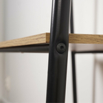 СТЕЛЛАЖ СКАНДИНАВИЯ 14 ЧЕРНЫЙ