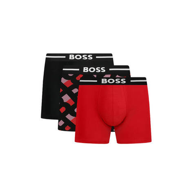 трусики-боксеры 3 шт. boss x looney tunes BOSS BLACK - красный(50488296)
