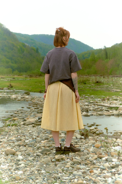 Футболка Called a Garment Stout T-Shirt "Brown Dyed"
