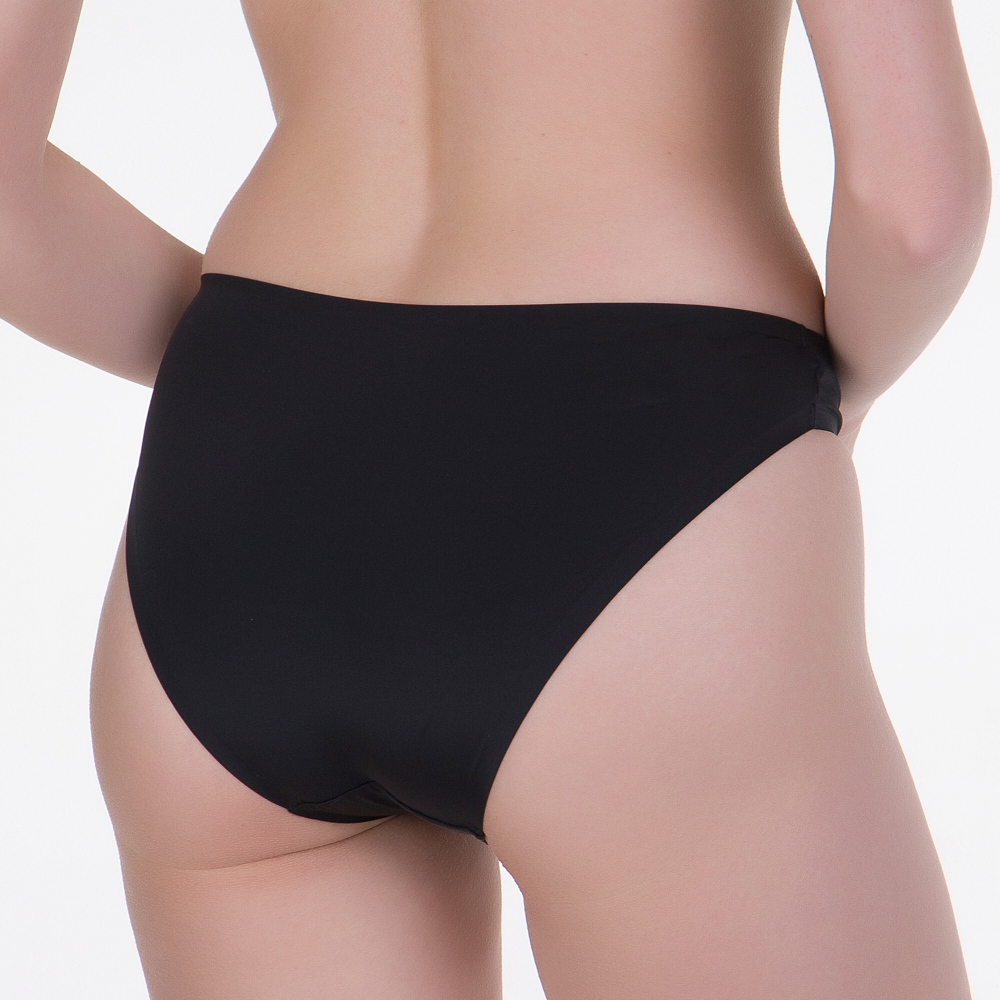Женские трусы брифы черные OROBLU PERFECT FIT VOBT01590
