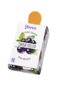Yovee - Томный поцелуй - охлаждающий бальзам для губ, Черная смородина