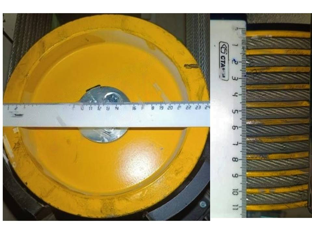 Канатоведущий шкив D240х10х6,5 мм V=50° лебедка LAFERT