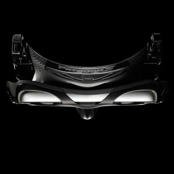 Маска TUSA Paragon S моностекольная, антиблик, черная