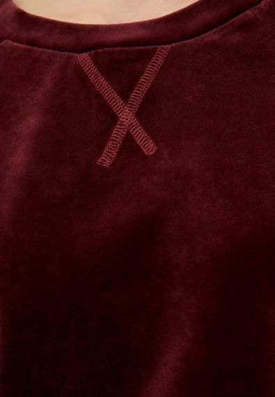 Лорен (бордо) ХL Костюм велюровый