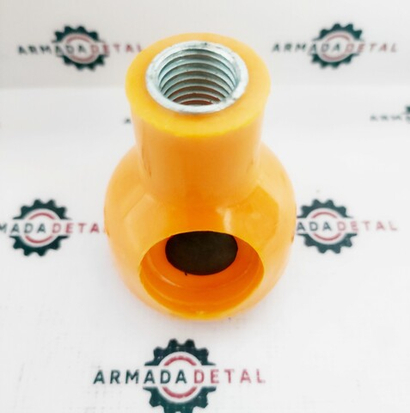 Ручка рычага без кнопки желтая | 128/12635, 128/12128 | Аналог