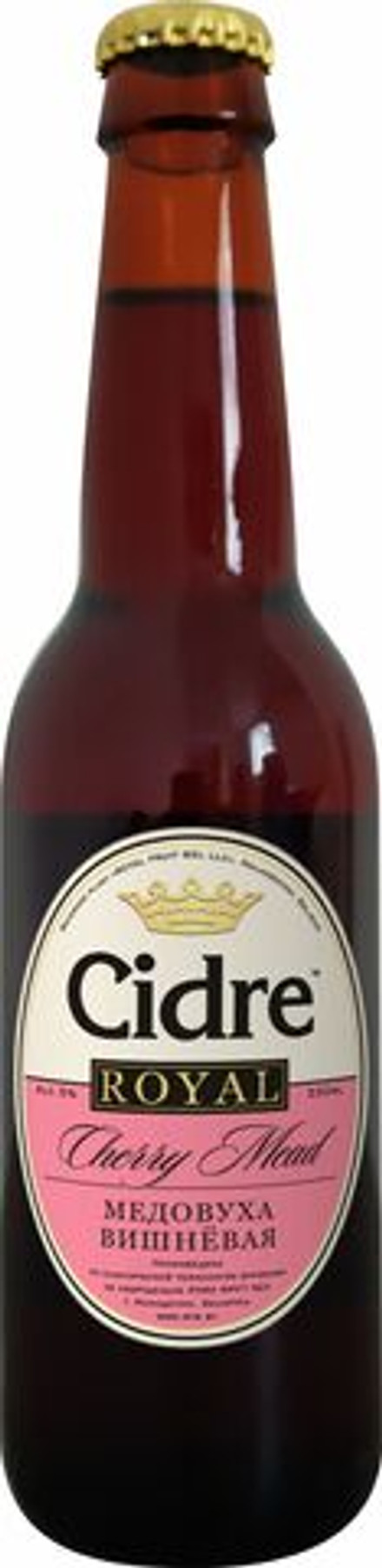 Медовуха "Cidre ROYAL" Вишневая 5% 0,33л. Роял Фуд Бел