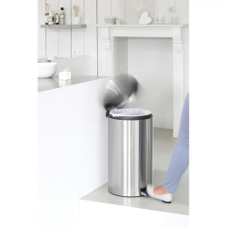 Brabantia Контейнер для мусора Twin Bin 2x20 л матовый
