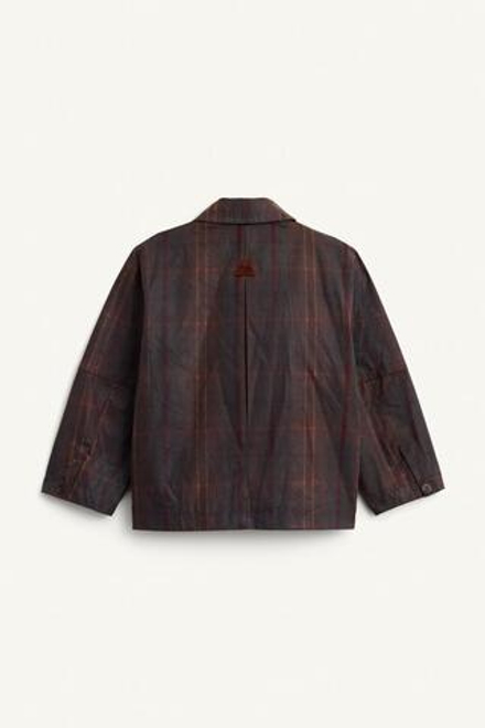 ZARA КУРТКА С КОНТРАСТНОЙ ОТДЕЛКОЙ, РАЗНОЦВЕТНЫЙ