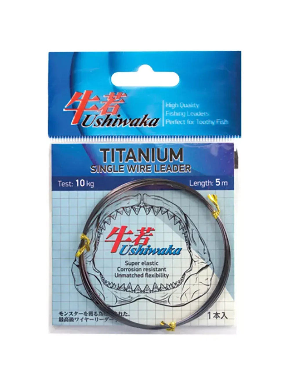 Поводочный материал Ushiwaka Titanium Single Wire