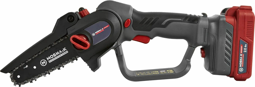Мини пила акк МОБИЛ К XCA12 КОМФОРТ шина 20см 1/4" 20V 1*2Ач ЗУ(MBK0027798)