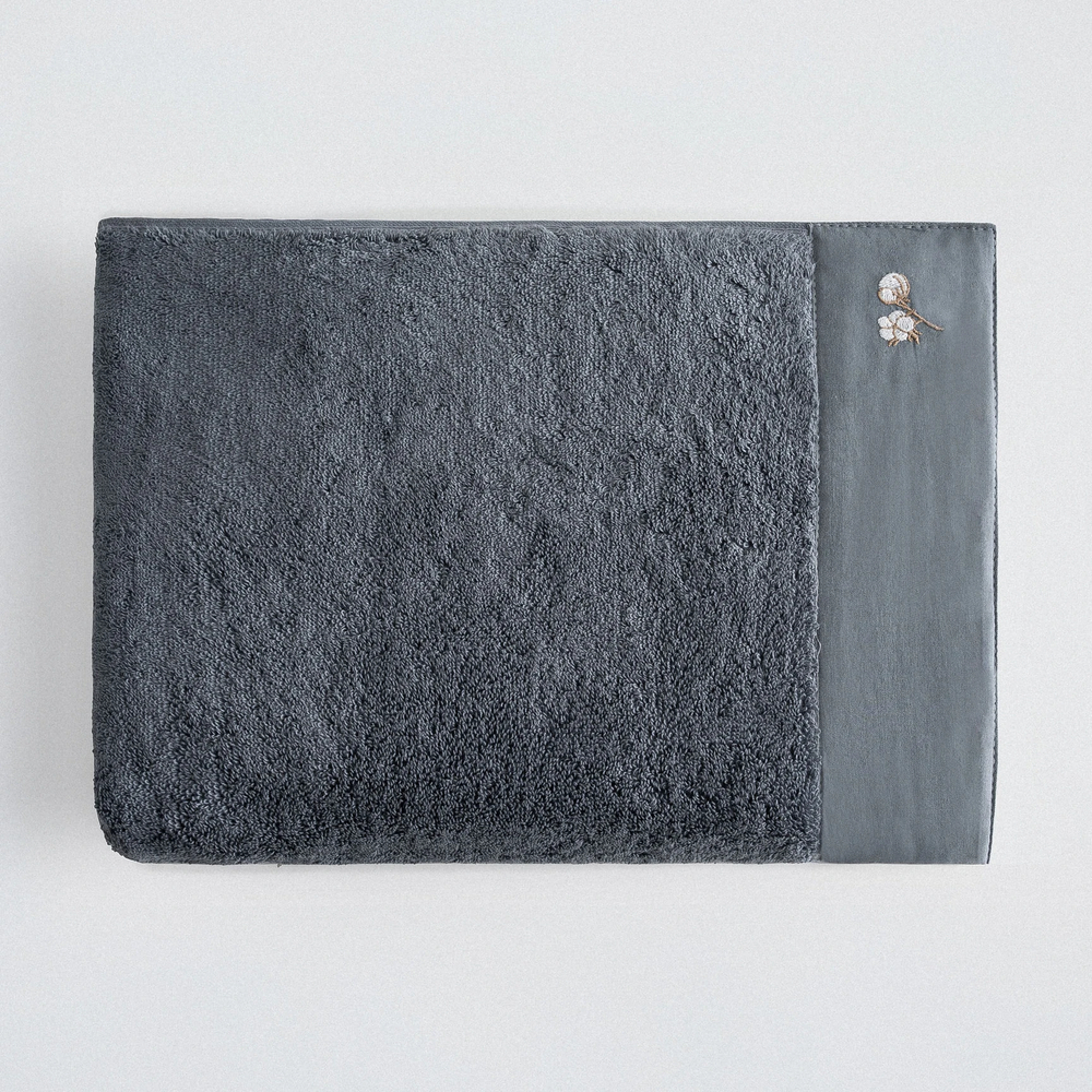 Полотенце из органического хлопка Pure Cotton 80х150 синий