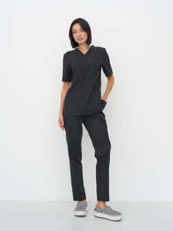 Блуза женская м640 liberty комфорт черный53