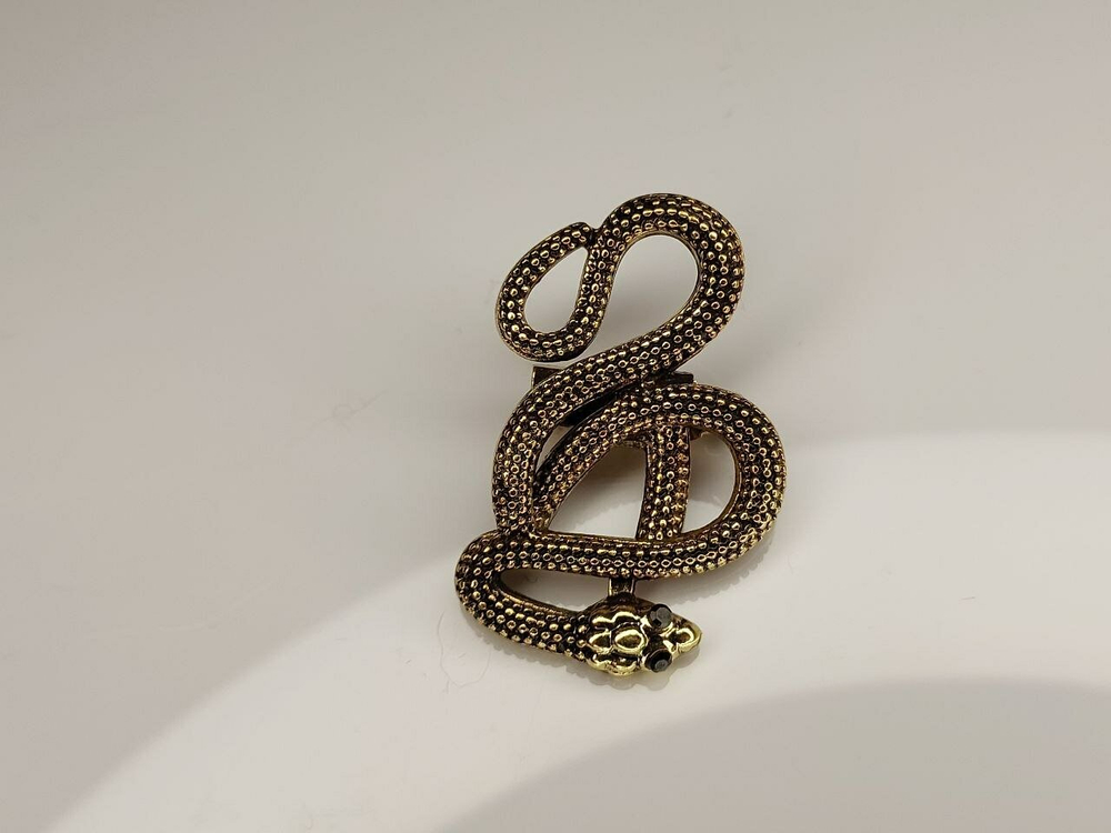 Брошка "Змея"