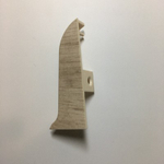 Заглушка правая к плинтусу "Cezar" 305 Клён горный