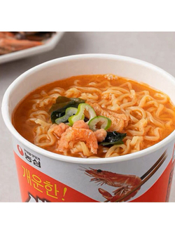 Лапша Nongshim острая Shrimp с креветками 67 г