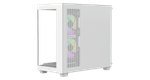 Корпус Ocypus Gamma C52 WH ARGB mATX/ITX 3xUSB Белый Gamma-C52-WHD300XX-GL