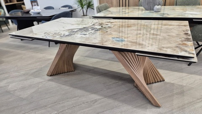 Стол МАНХЭТТЕН 200 PANDORA, керамика / Дуб Галифакс М-City