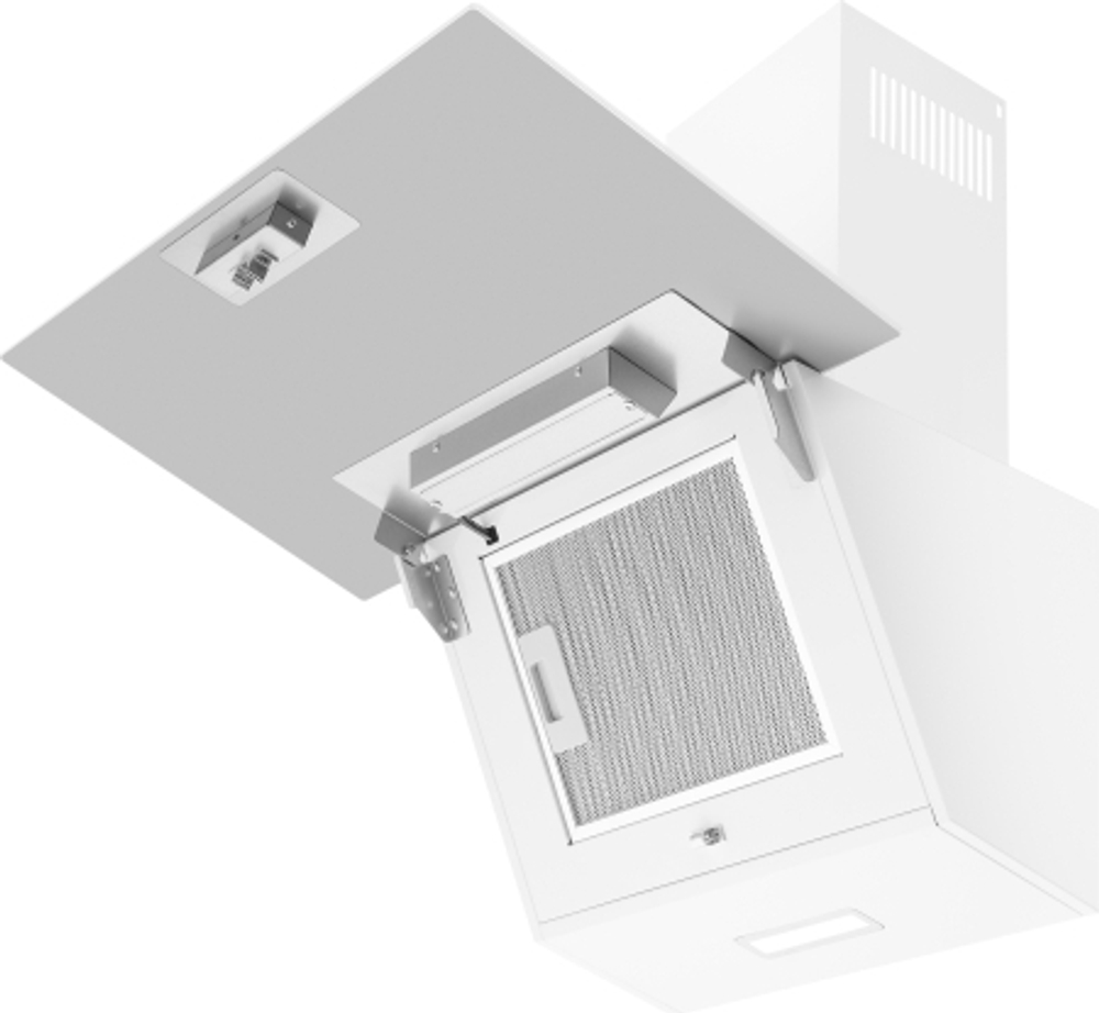 Вытяжка каминная Weissgauff Yota 600 Touch Glass (438291)