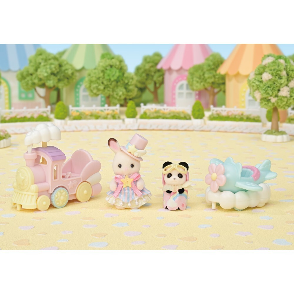Sylvanian Families - FUN VEHICLES в парке аттракционов Набор с фигурками 5819