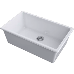 Кухонная мойка Omoikiri Okinoshima 76-U/I-G Glossy Natceramic/золото глянцевое