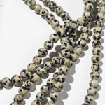 Аплит натуральный (Яшма далматин), 6,7мм, шар