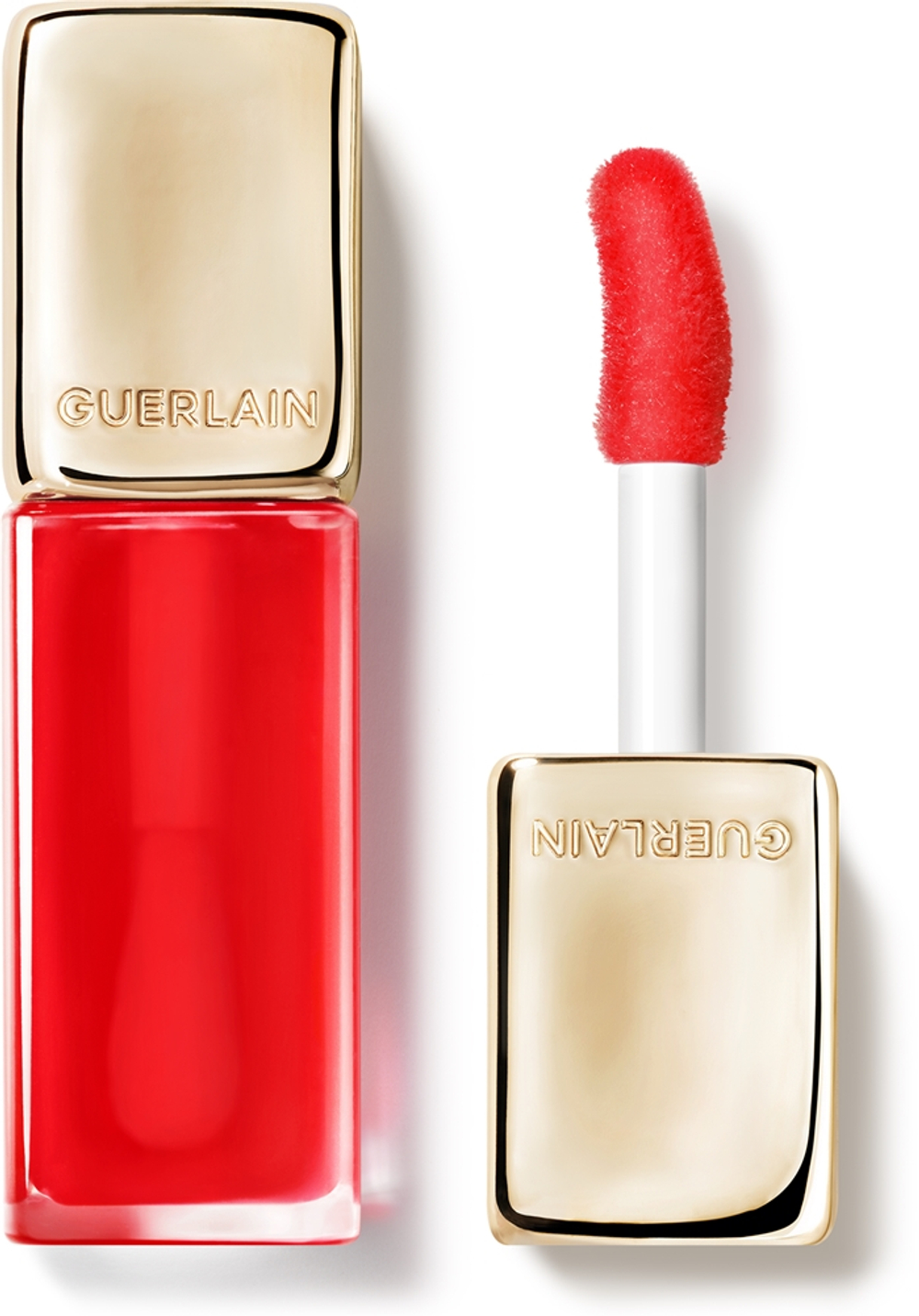 GUERLAIN KissKiss Bee Glow Oil - Блеск для губ с медом оттенок 775 Poppy Glow, 9 ml