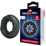 Черное эрекционное кольцо Daquez (Цвет: черный)